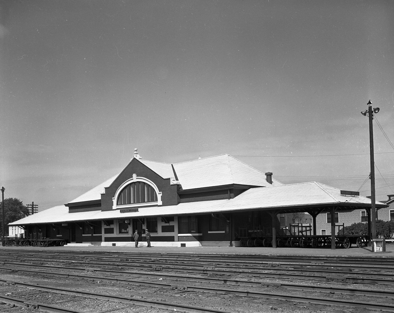 Rail Depot, 1944